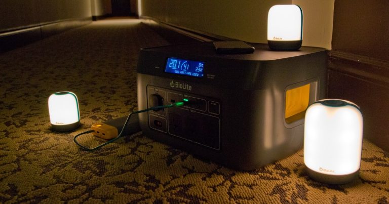 Le BioLite BaseCharge 1500 a sauvé mon bacon lors d'une panne de courant
