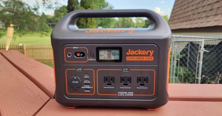 Jackery Explorer 1000 Power Review : puissance presque illimitée