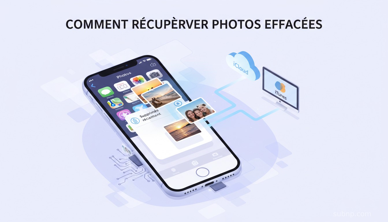 Comment récupérer des photos supprimées définitivement sur iPhone ?